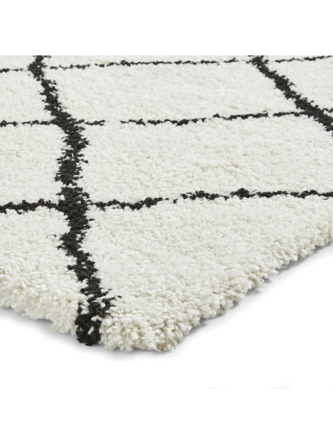 Berber Geo White Rug - 6