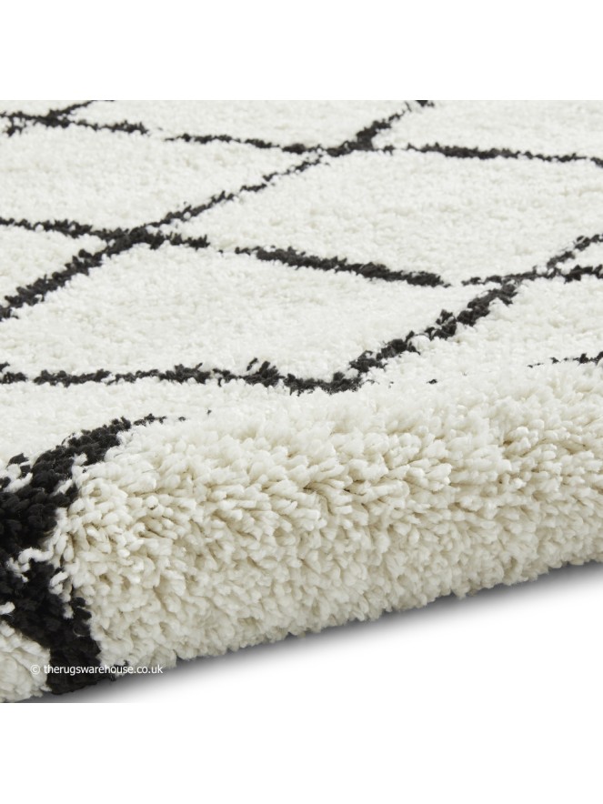 Berber Geo White Rug - 8