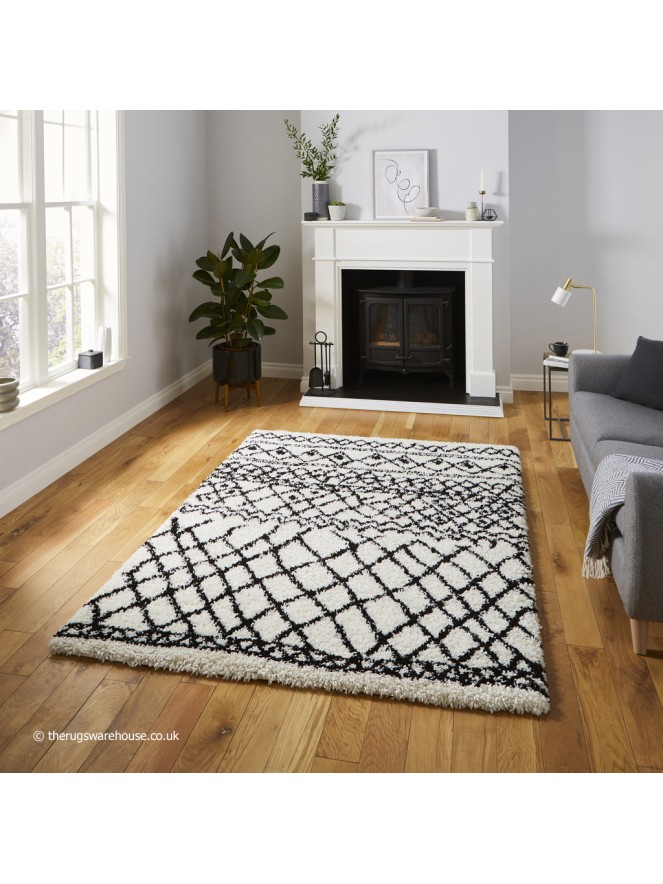 Berber Maki White Rug - 2