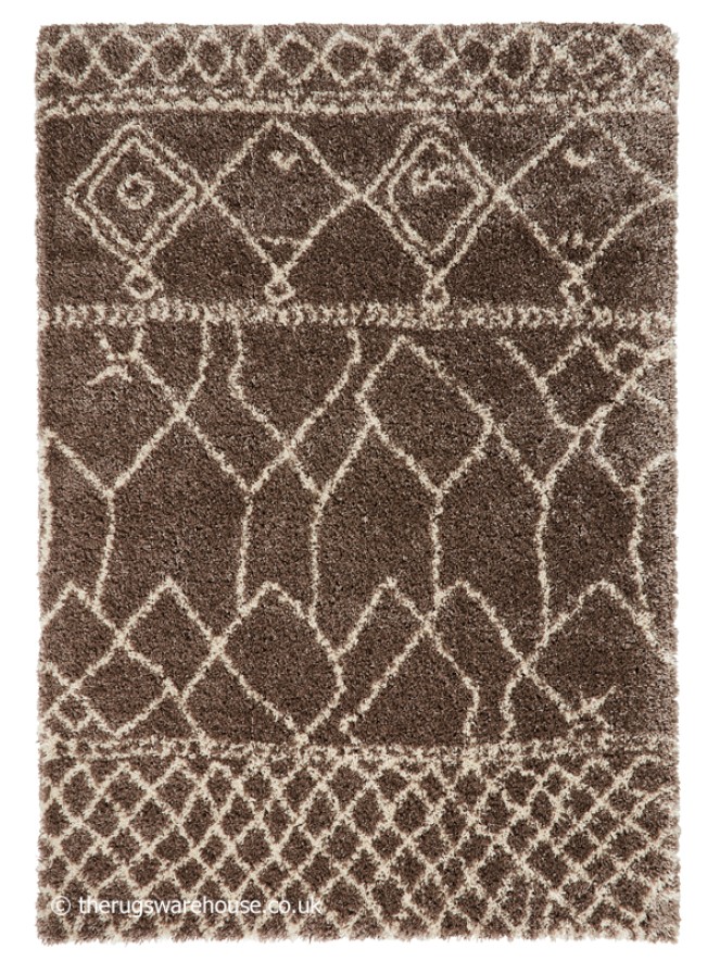 Berber Tribal Beige Rug - 3