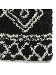 Berber Tribal Black Rug - Thumbnail - 4