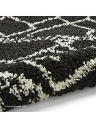 Berber Tribal Black Rug - Thumbnail - 8