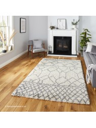 Berber Tribal Cream Rug - Thumbnail - 2