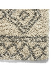 Berber Tribal Cream Rug - Thumbnail - 4