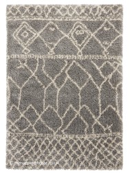 Berber Tribal Grey Rug - Thumbnail - 9