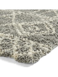 Berber Tribal Grey Rug - Thumbnail - 6