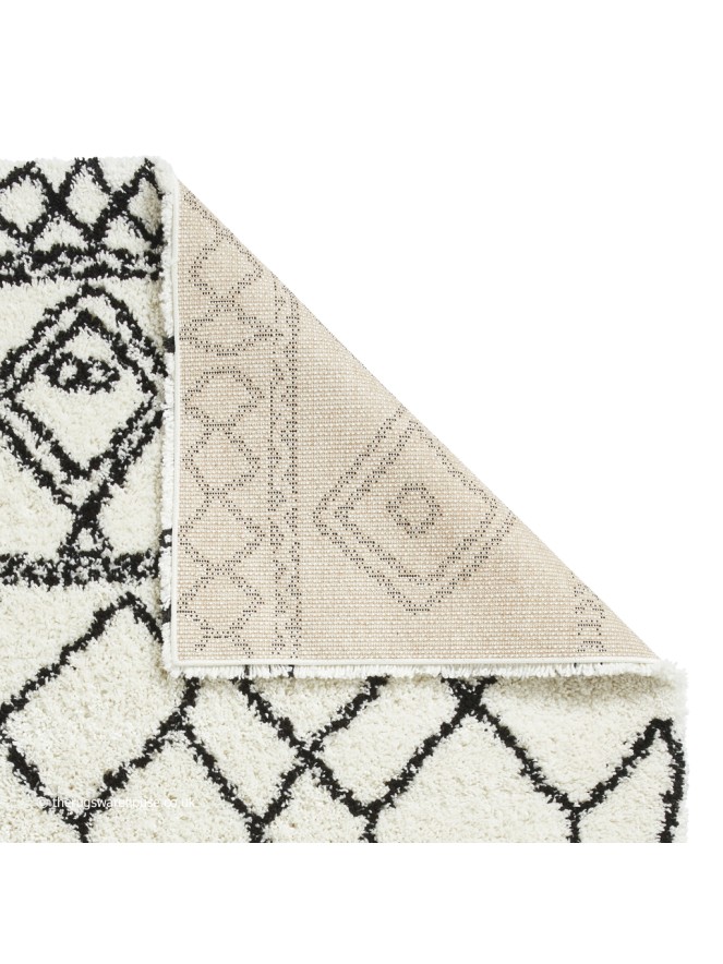 Berber Tribal White Rug - 3