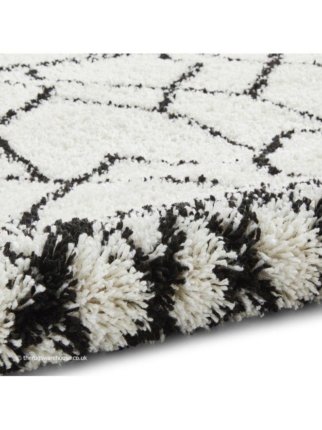 Berber Tribal White Rug - 8