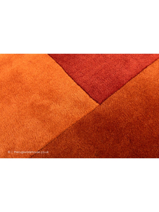 Stockholm Orange Rug - 7