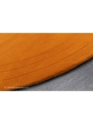 Accra Orange Circle Rug - Thumbnail - 4