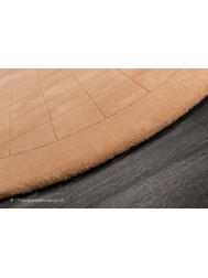 Sacramento Beige Circle Rug - Thumbnail - 3