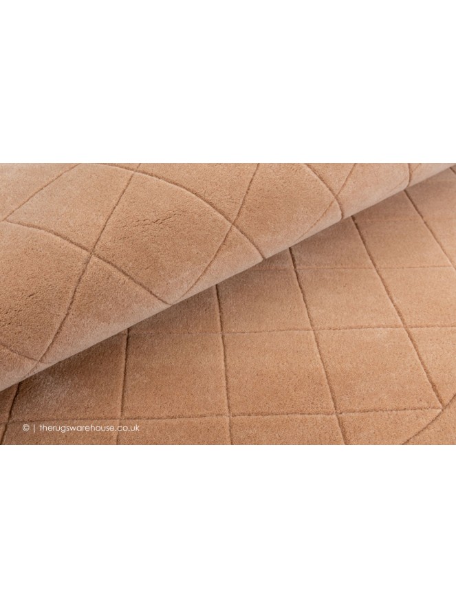 Sacramento Beige Circle Rug - 4