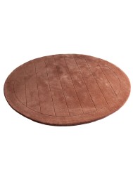 Tampa Rosewood Circle Rug - Thumbnail - 7