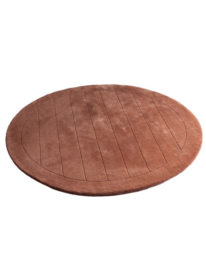 Tampa Rosewood Circle Rug - 7