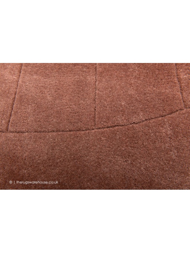 Tampa Rosewood Circle Rug - 6