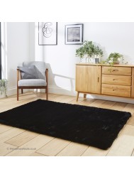 Super Teddy Black Rug - Thumbnail - 2