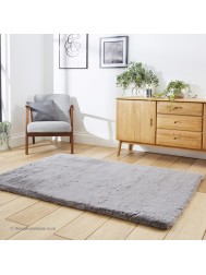 Super Teddy Grey Rug - Thumbnail - 3