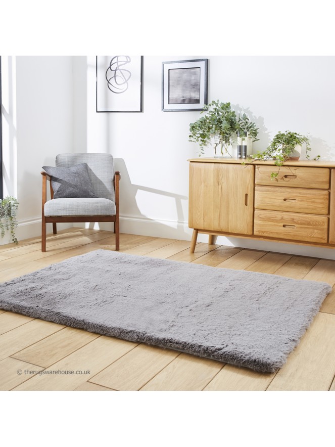 Super Teddy Grey Rug - 3