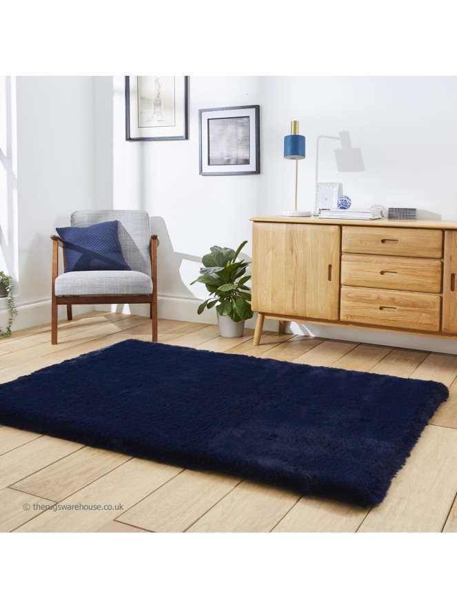 Super Teddy Navy Rug - 3