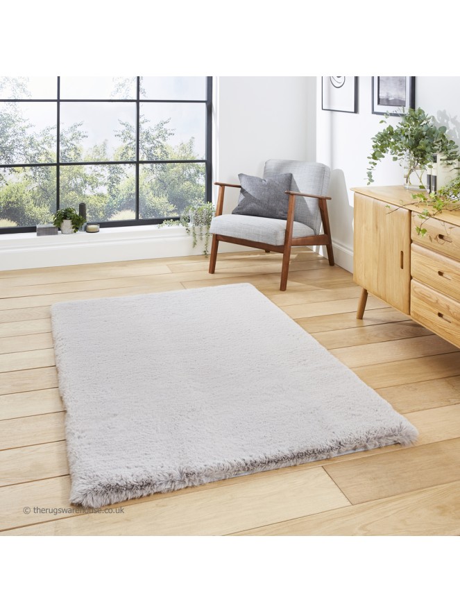 Super Teddy Silver Rug - 2