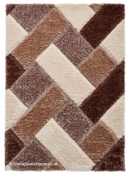 Olympia Beige Brown Rug - Thumbnail - 4