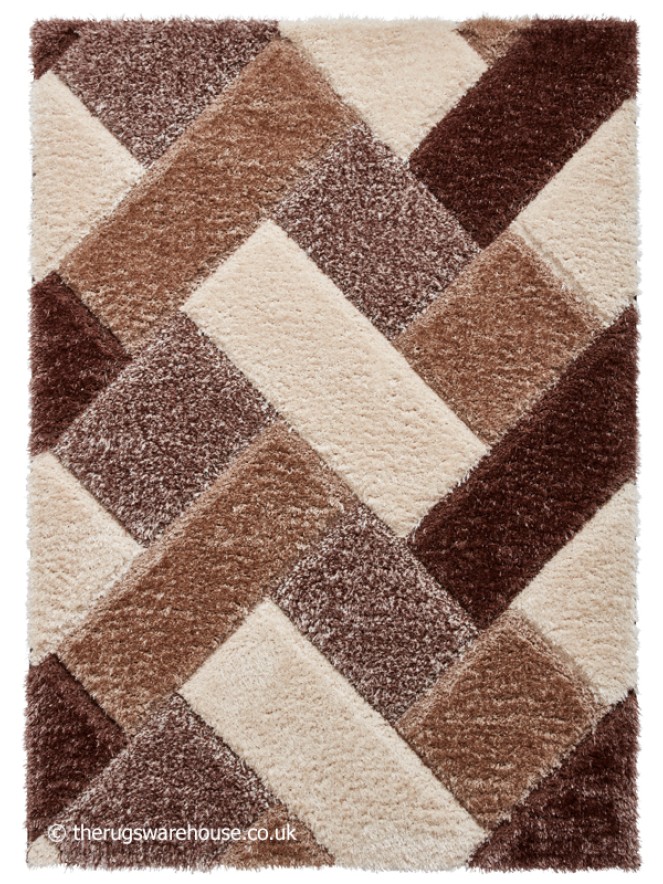 Olympia Beige Brown Rug - 4