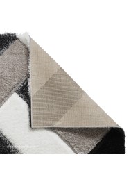 Olympia Black White Rug - Thumbnail - 4