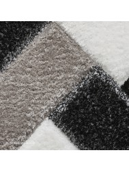 Olympia Black White Rug - Thumbnail - 6