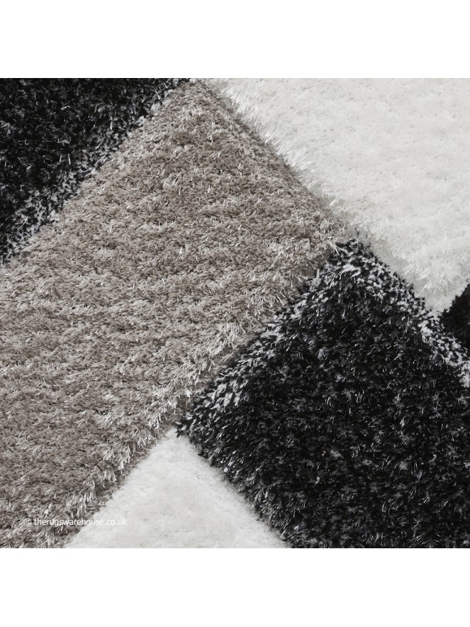 Olympia Black White Rug - 6