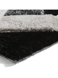 Olympia Black White Rug - Thumbnail - 7