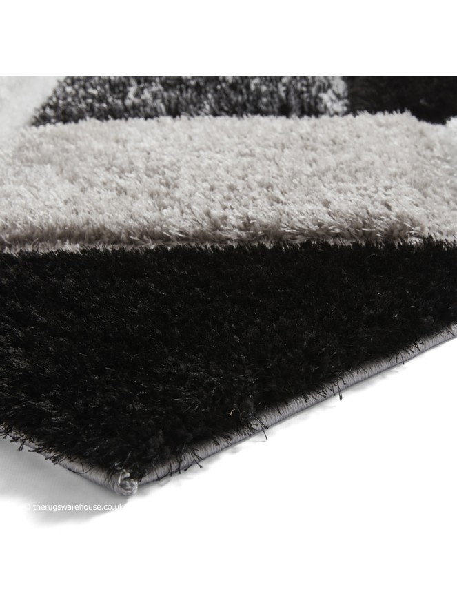 Olympia Black White Rug - 7