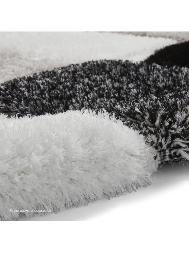 Olympia Black White Rug - 9