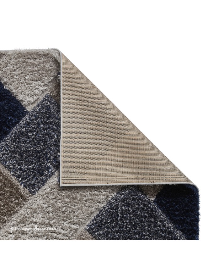 Olympia Grey Navy Rug - 4