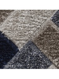 Olympia Grey Navy Rug - Thumbnail - 6