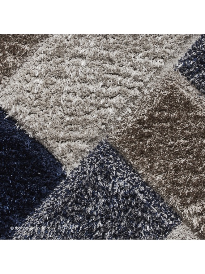 Olympia Grey Navy Rug - 6