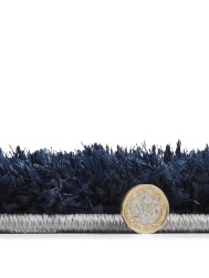 Olympia Grey Navy Rug - Thumbnail - 8