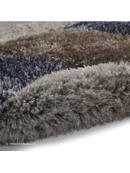 Olympia Grey Navy Rug - Thumbnail - 9