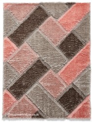 Olympia Grey Pink Rug - Thumbnail - 10