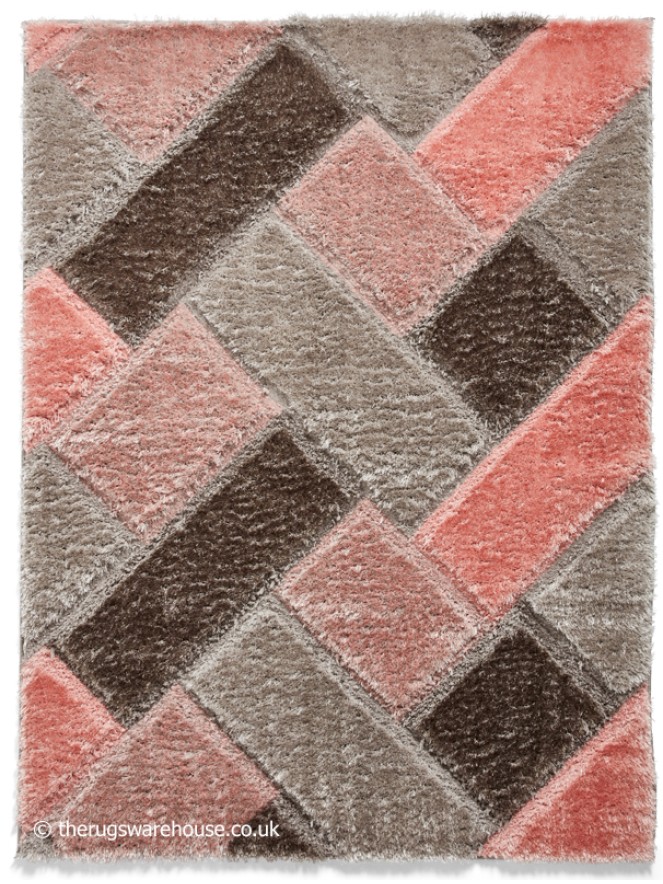 Olympia Grey Pink Rug - 10