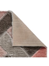 Olympia Grey Pink Rug - Thumbnail - 4