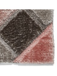 Olympia Grey Pink Rug - Thumbnail - 5