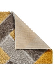 Olympia Grey Yellow Rug - Thumbnail - 4