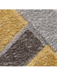 Olympia Grey Yellow Rug - Thumbnail - 6