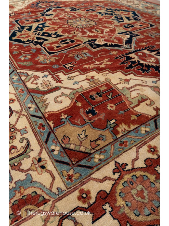 Indo Heriz 451 Rug - 5