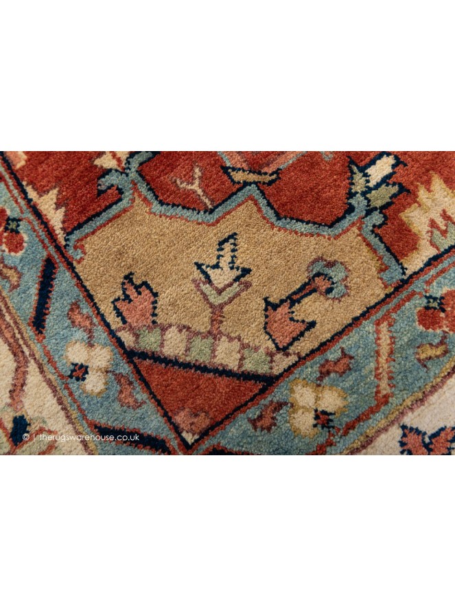 Indo Heriz 451 Rug - 6