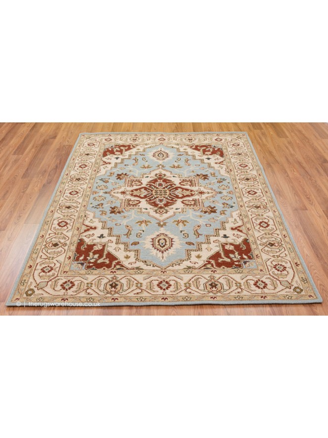 Sumak Blue Terra Rug - 2