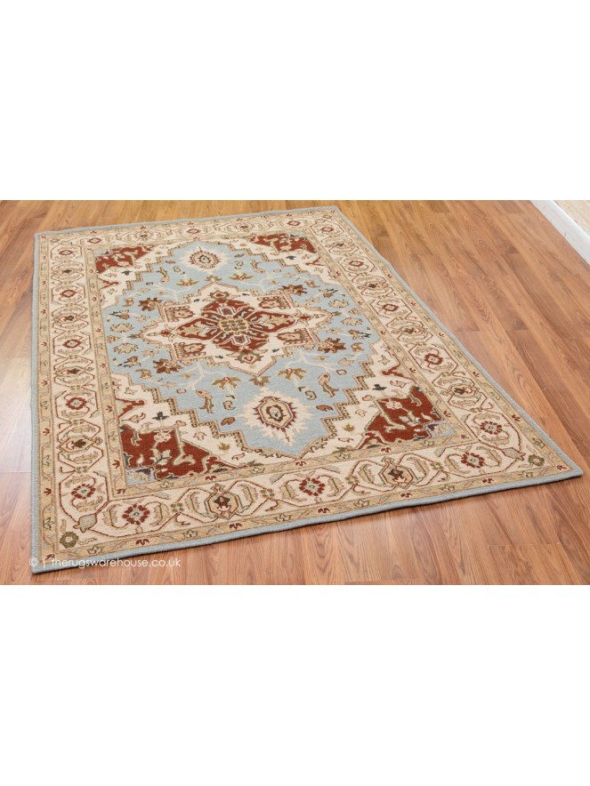 Sumak Blue Terra Rug - 3