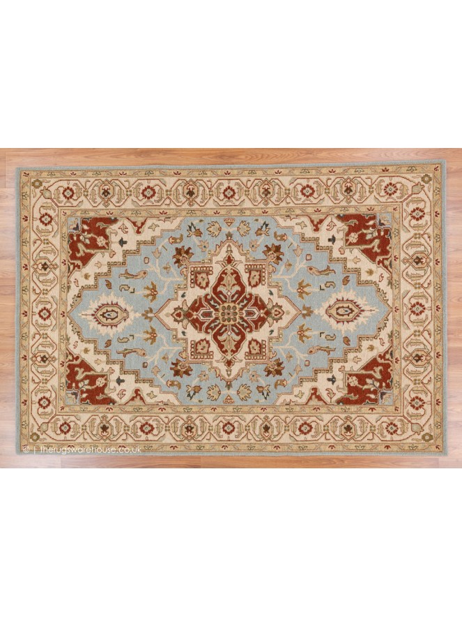 Sumak Blue Terra Rug - 8