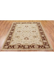 Sumak Cream Brown Rug - Thumbnail - 2