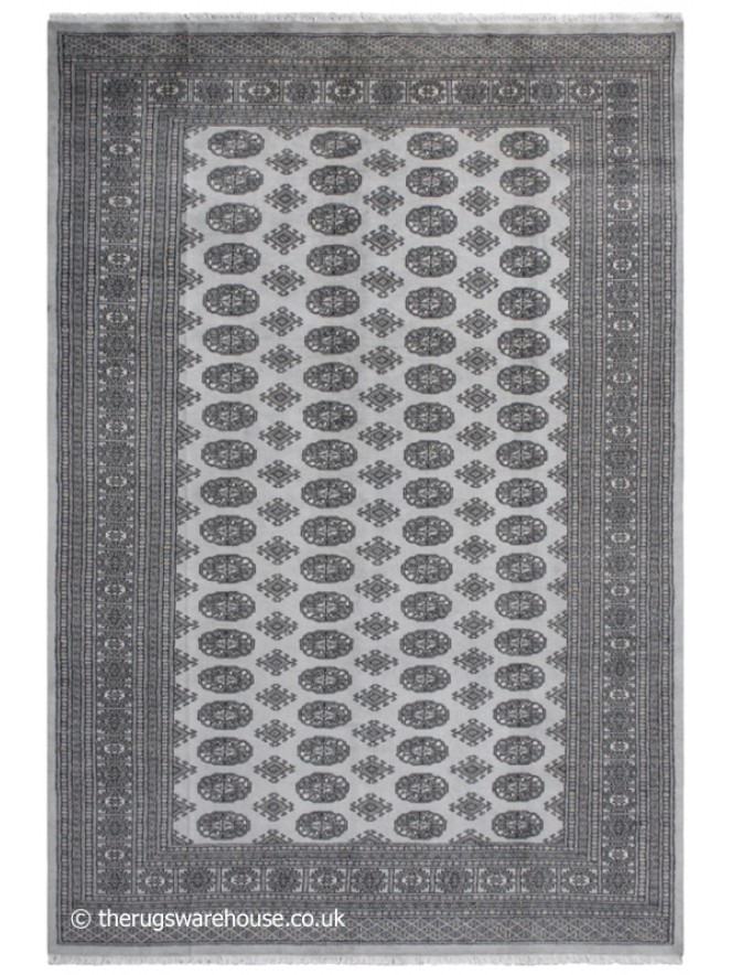 Bokhara Light Grey Rug - 3